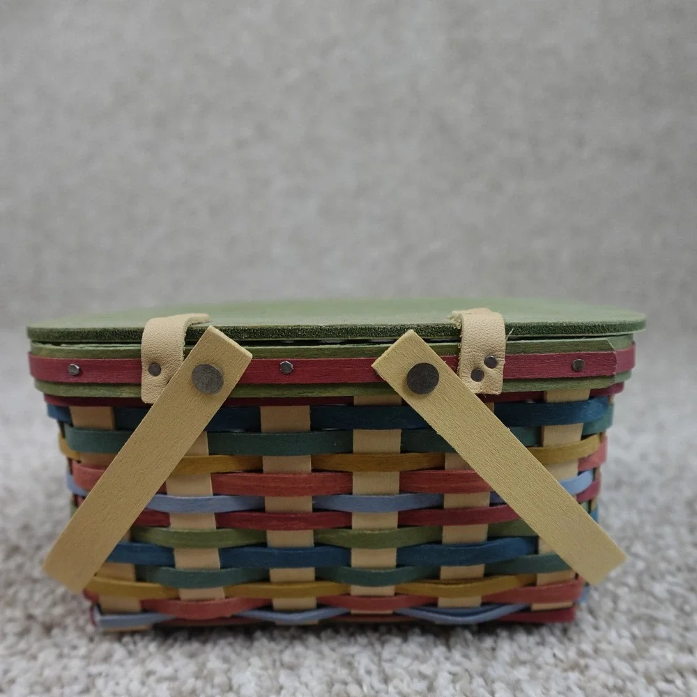 Longaberger 2014 Collectors Club Miniature Life's a Picnic Basket 12851 Multi